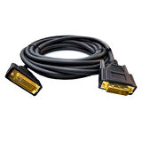 DVI-d görüntü kablosu dvı 24+1  görüntü aktarma kablosu 5m LeonPro