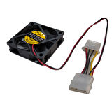 6cm 12v 4pin ıde molex kablolu fan 6cmx6cmx1cm 12v 6cm fan