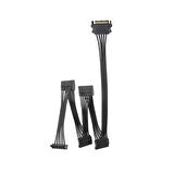 Sata power çoklayıcı splitter 1 erkek 5 dişi sata power çoklayıcı kablo 85cm