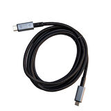 TYPE-C Usb 4.0 8k 60Hz görüntü desteği 40Gbps veri aktarımı 240W 1m