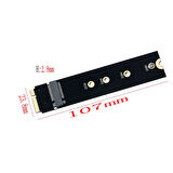M.2 SATA SSD to 8+18 pin Apple Macbook uyumlu 2012-2013 Dönüştürücü Adaptör