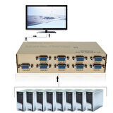 8 Port VGA Switch Paylaşım Anahtar 8 Girişi 1 Çıkışlı vga switch