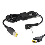 Lenov uyumlu adaptörler için kare uç tamir kablosu 1m