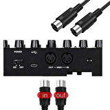 5 pin DIN erkek erkek midi kablo midi ses uzatma kablosu 1.5m