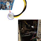 ATX 12v 4 pin to P4 CPU-uzatma kablosu dişi erkek kablo 30cm