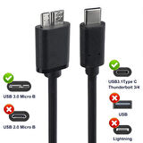 Type C to Micro Usb B Şarj ve Senkronizasyon Veri Aktarım Kablosu1m
