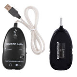 USB Gitar Link Kablosu USB Arayüz Kablosu Ses Bağlantısı PC Kayıt Adaptörü