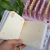 Kawaii  Ayıcık Yumuşak Kapaklı Pofidik Defter Hatıra Defteri 1 adet