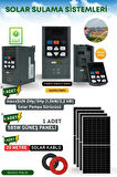SOLAR GÜNEŞ ENERJİ SULAMA SİSTEMLERİ 2Hp/3Hp (1,5kW/2,2 kW) Solar Pompa Sürücüsü 585 W GÜNEŞ PANELİ