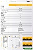 SOLAR GÜNEŞ ENERJİ SULAMA SİSTEMLERİ 2Hp/3Hp (1,5kW/2,2 kW) Solar Pompa Sürücüsü 585 W GÜNEŞ PANELİ