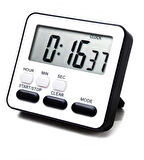 ZK-2206 Mıknatıslı Kronometre 24 saate kadar İleri ve Geri Sayım Özellikli  + Alarm