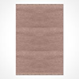 Kahverengi Kaymaz Tabanlı Pamuk Dokuma Kilim