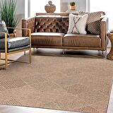Naturel Jüt Halı Modern Örme Kilim