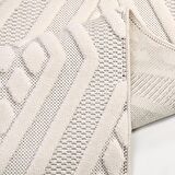 Geometrik Desen Bukle Modern Halı