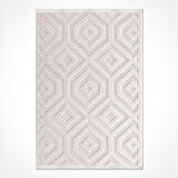 Geometrik Desen Bukle Modern Halı