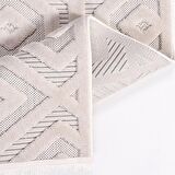 Geometrik Desen Bukle Modern Halı