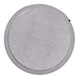 Dekozer Hasır Gri Puf Yuvarlak Yıkanabilir Kilim-DKY1000G DKY1000G
