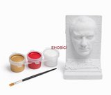 Ehobici Taş Boyama Seti Atatürk Büst 3 Renk Akrilik Boya 5ml + Fırça