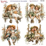 Ütü ile Rub On Transfer Kağıdı 30x30cm RB-988