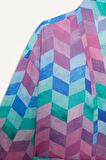 DeFacto Regular Fit Desenli Pamuklu Kimono-Fall in Love Z9813AZ24SMPR442