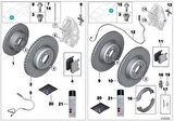 ARKA FREN DİSKİ F20/F22/F30/F32 ( 6 898 719 ) 34206797605