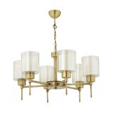 Goldie 6 Lı Eskitme Modern Yatak Odası  Salon Avize 