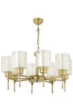 Goldie 8 Li Eskitme Modern Yatak Odası  Salon Avize 