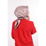 Pembe Aker Ipek Krep Saten Eşarp 7208701-395
