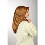 Gold Aker Ipek Krep Saten Eşarp 7208701-332