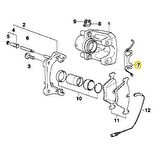 BMW E31 E38 E46 VE E53 ATE ARKA FREN KALİPER YAYI 34211159963