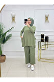 Kadın Tesettür 2'Li Takım Tunik & Pantolon Takımı