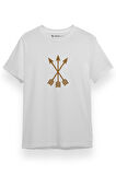 The Witcher Scoi'atael Arrows Beyaz Kısa kol Erkek Tshirt