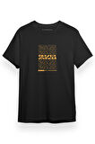 Stray Kids 3Racha Siyah Kısa kol Erkek Tshirt