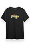 Fargo Rainbow Logo Siyah Kısa kol Erkek Tshirt