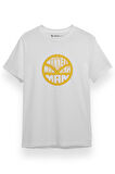 Kingsman Manners Maketh Man Circle Logo Beyaz Kısa kol Erkek Tshirt