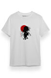 Violet Evergarden Anime Dark Poster Beyaz Kısa kol Erkek Tshirt