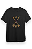 The Witcher Scoi'atael Arrows Siyah Kısa kol Erkek Tshirt
