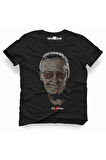 Tshirthane marvel stan lee tipografi Tişört Erkek Tshirt