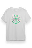 Monsta X The Connect Circle Logo Beyaz Kısa kol Erkek Tshirt