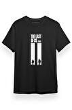 The Last Of Us Part II Ellie Joel Siyah Kısa kol Erkek Tshirt