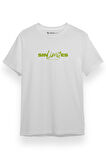 Sin Limites Logo Beyaz Kısa kol Erkek Tshirt