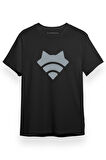 Love Live Anime Rina Tennoji Symbol Siyah Kısa kol Erkek Tshirt