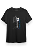 Ergo Proxy Anime Re-I Siyah Kısa kol Erkek Tshirt