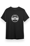 The Lighthouse Radio Kab 1340 Siyah Kısa kol Erkek Tshirt