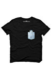 Tshirthane Rick And Morty Pocket Tişört Erkek Tshirt