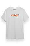 ITZY Wannabe Beyaz Kısa kol Erkek Tshirt