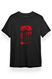 Halo Atriox Aesthetic Siyah Kısa kol Erkek Tshirt