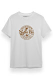 Witches Brew Coffee Co Beyaz Kısa kol Erkek Tshirt