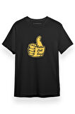 Better Call Saul Thumb Siyah Kısa kol Erkek Tshirt