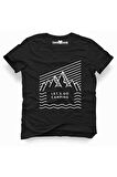 Tshirthane Lets go camping dag Tişört Erkek Tshirt